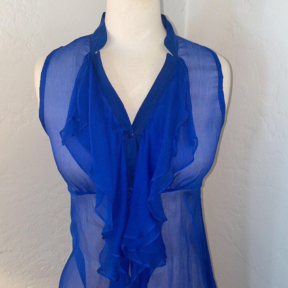William Rast Ruffle Blouse - Picture 5 of 9